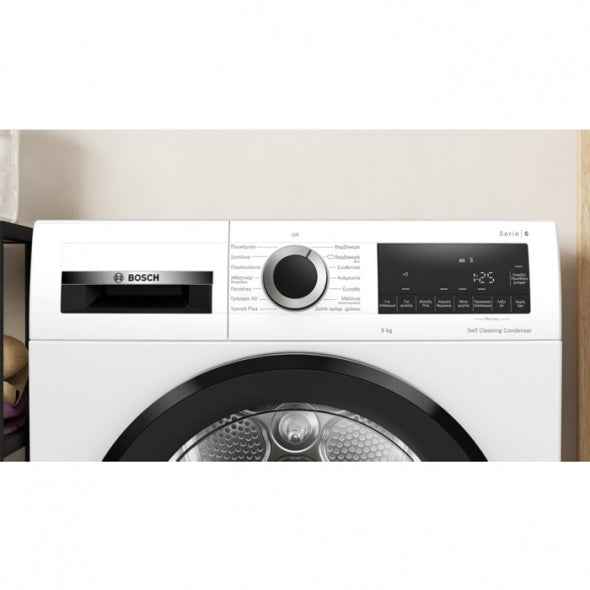 BOSCH WQG245B0GR Series 6 Tumble Dryer 9 kg