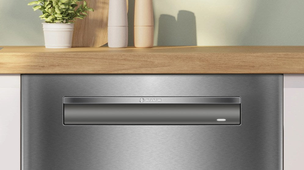 BOSCH SMP4ECS71S Series 4 Under Counter Dishwasher 60 cm Brushed Steel