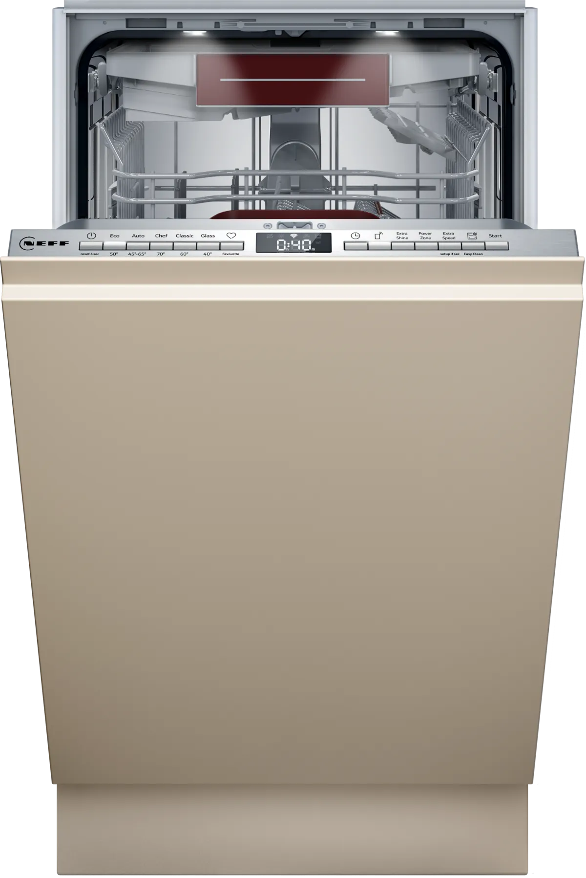 NEFF S857YMX12E N 70 Fully Integrated Dishwasher 45 cm