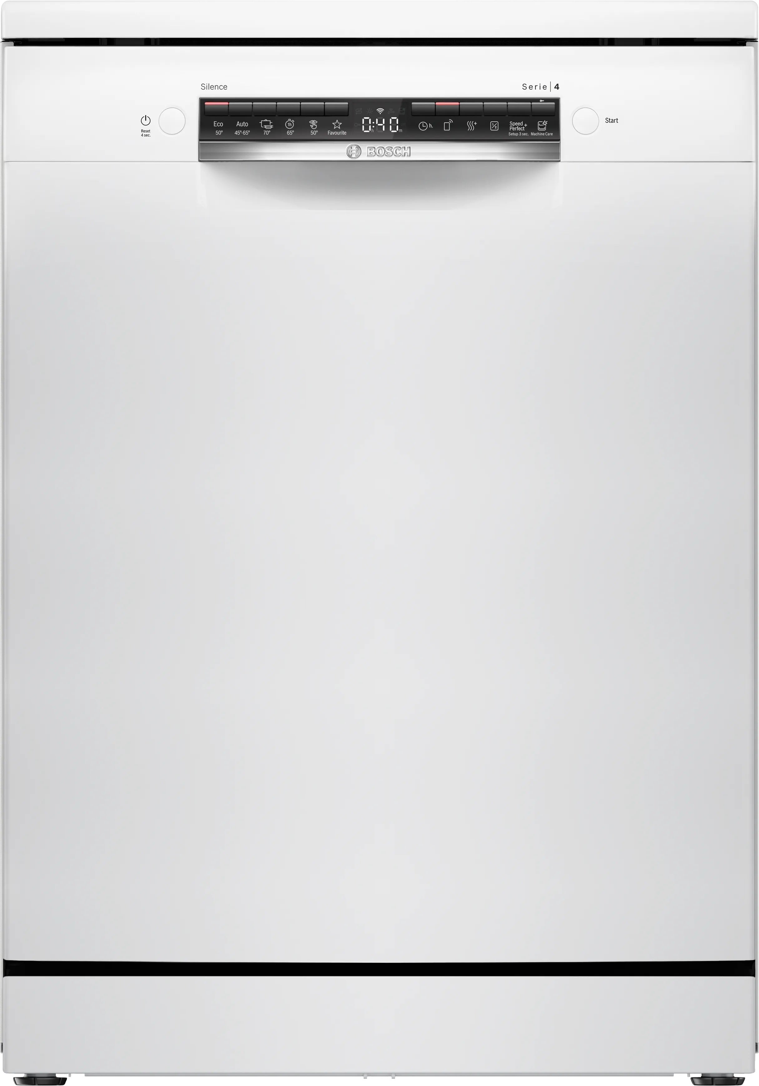 BOSCH SMS4HMW07E Series 4 Freestanding Dishwasher 60 cm White