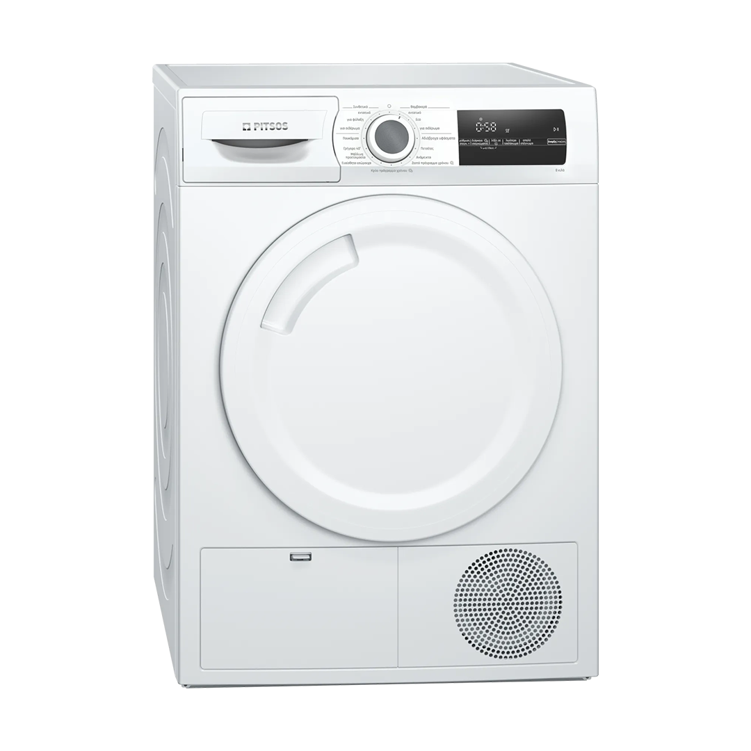 PITSOS WTP704D8 Tumble Dryer, 8 kg