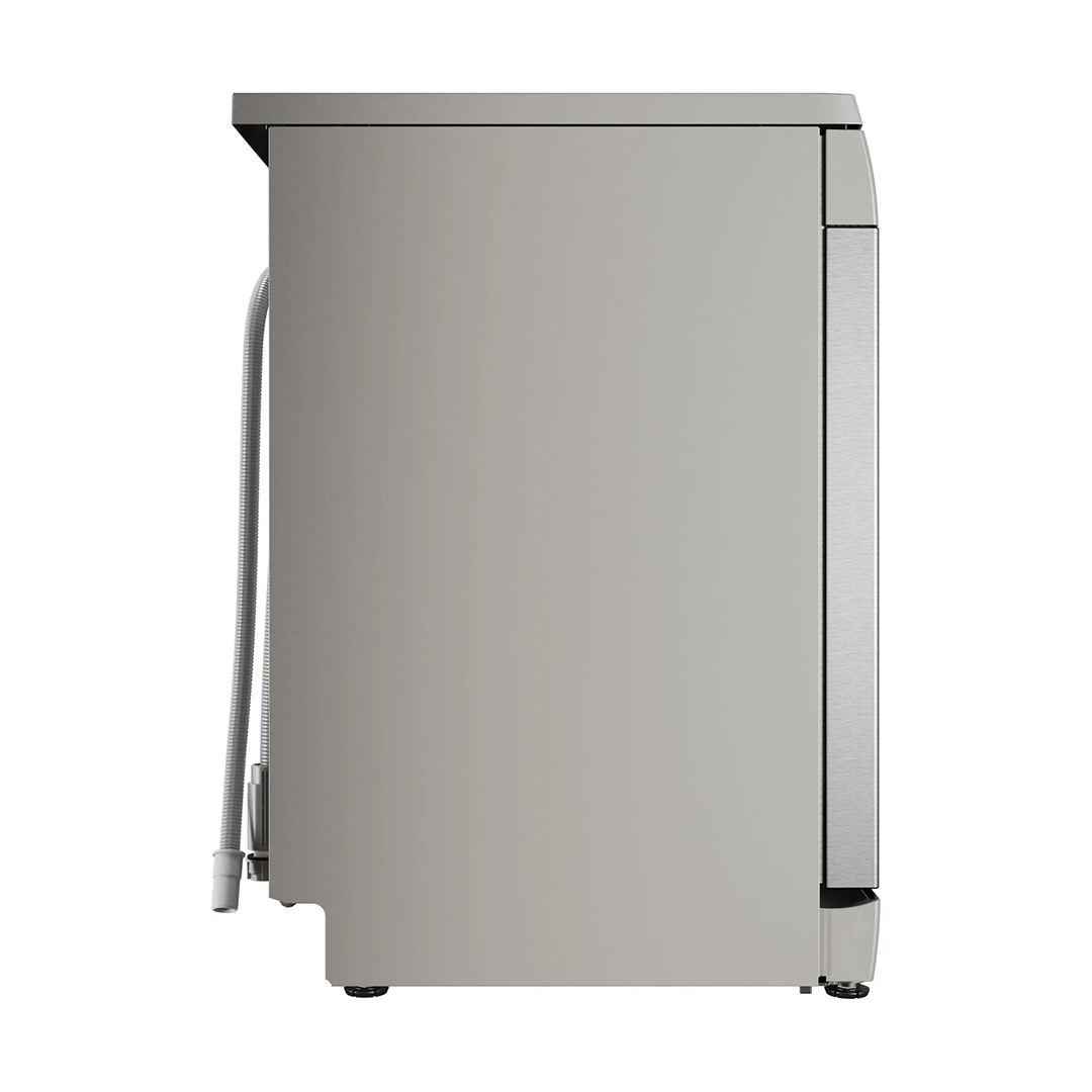 PITSOS DSF60I01 Freestanding Dishwasher 60 cm Brushed Steel Anti-Fingerprint