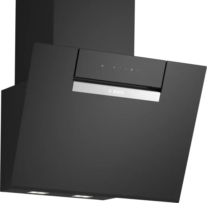 BOSCH DWK67FN60 Series 4 Built-In Wall Mounted Cooker Hood 60 cm, Black