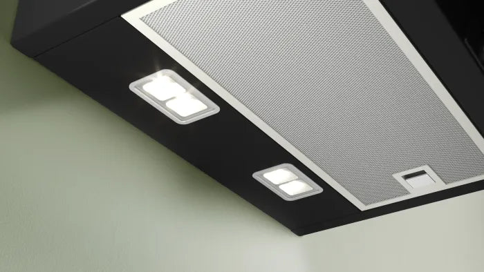 BOSCH DWK67FN60 Series 4 Built-In Wall Mounted Cooker Hood 60 cm, Black