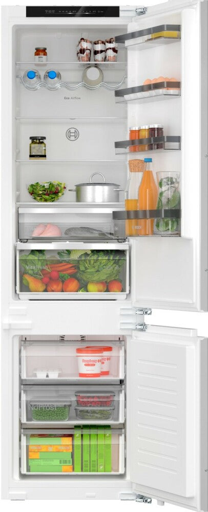 BOSCH KIN96VFD0 Series 4 Built-In Refrigerator 193.5 x 55.8 cm flat hinge