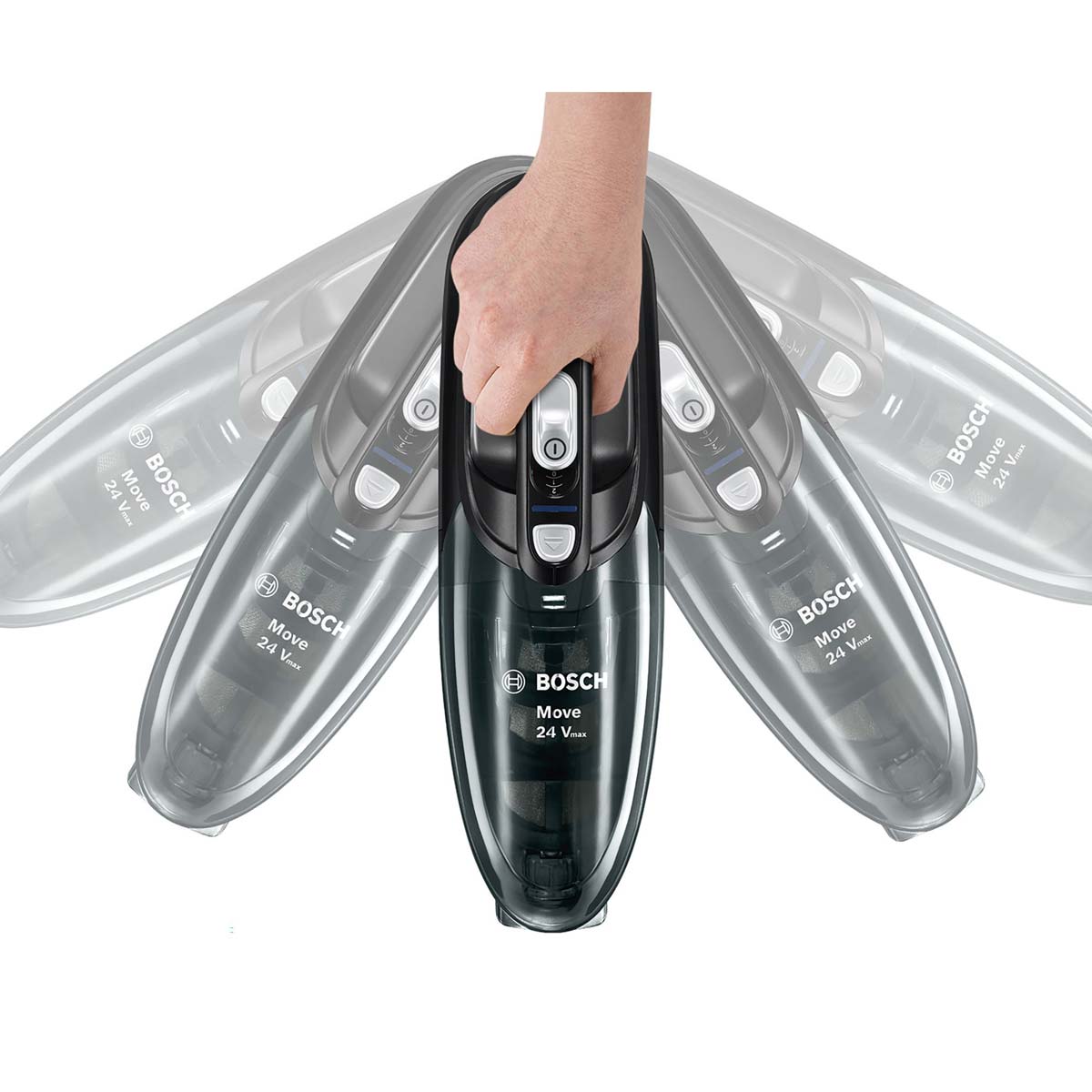BOSCH BHN24L Handstick Vacuum Cleaner Move Lithium 24Vmax Black