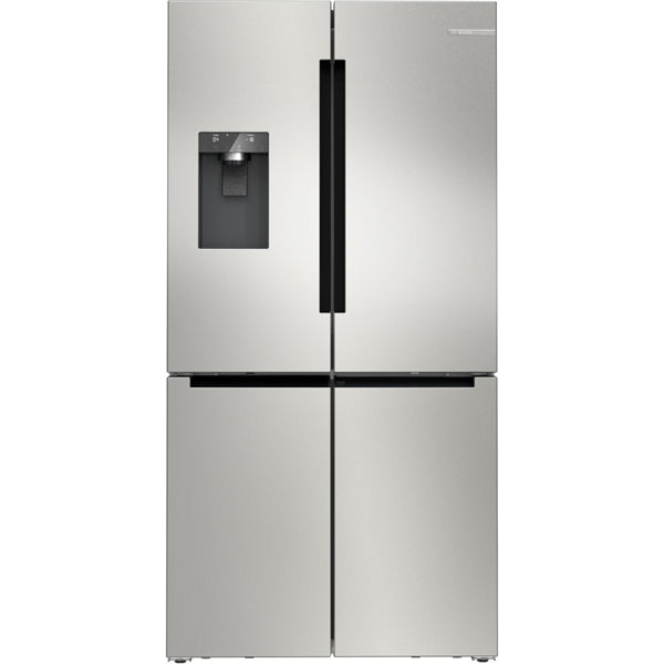 BOSCH KFD96APEA Series 6 Freestanding Wardrobe Refrigerator 183 x 90.5 cm Brushed Steel Anti-Fingerprint, Total No Frost