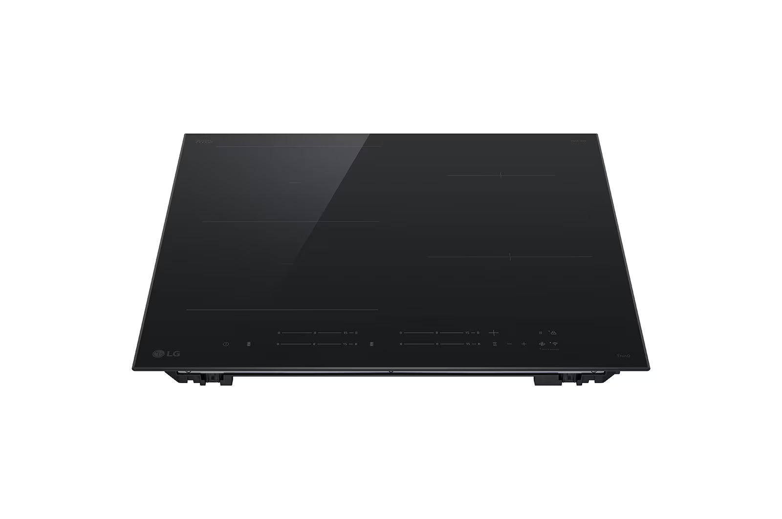 LG CBIZ2437B Built-In Induction Hobs 60cm, 4 Hotplates with 2 Flexible Zones, Touch Screen, Frameless