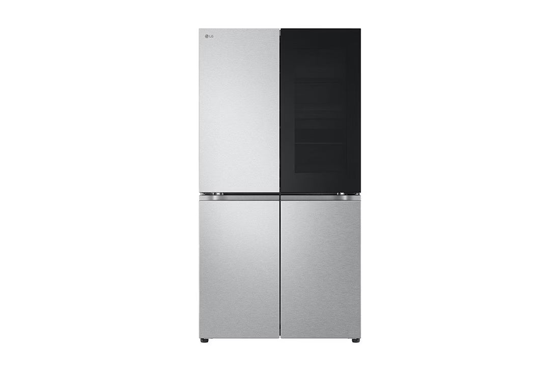 LG GMV960MBDE Freestanding Wardrobe Refrigerator, Total No Frost with Instaview 179 x 91.3 cm