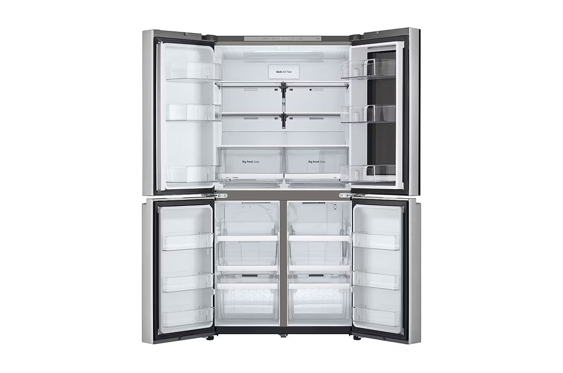 LG GMV960MBDE Freestanding Wardrobe Refrigerator, Total No Frost with Instaview 179 x 91.3 cm