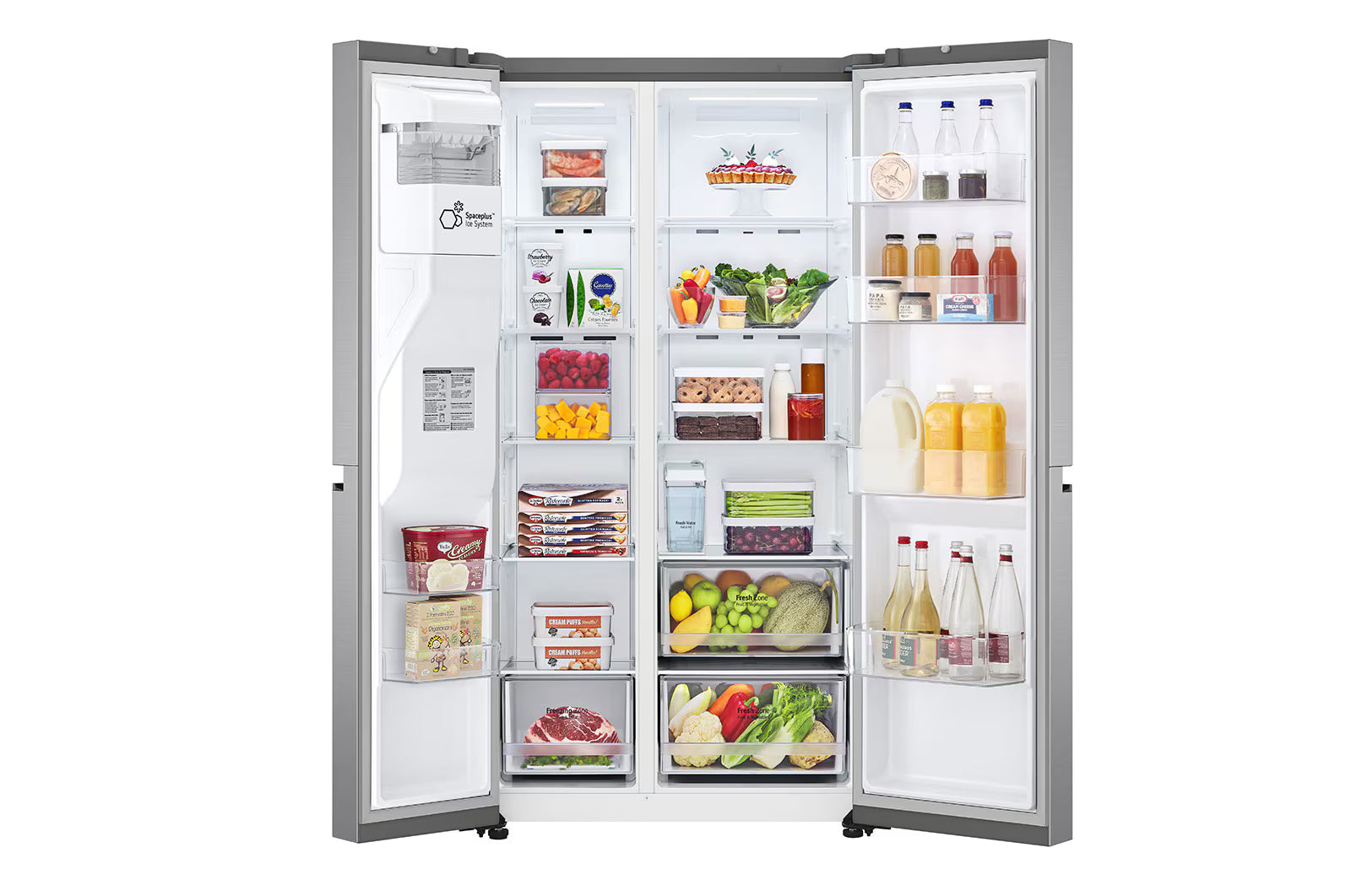 LG GSLV51PZXE Freestanding Wardrobe Refrigerator (SxS) Total No Frost 179 x 91.3 cm