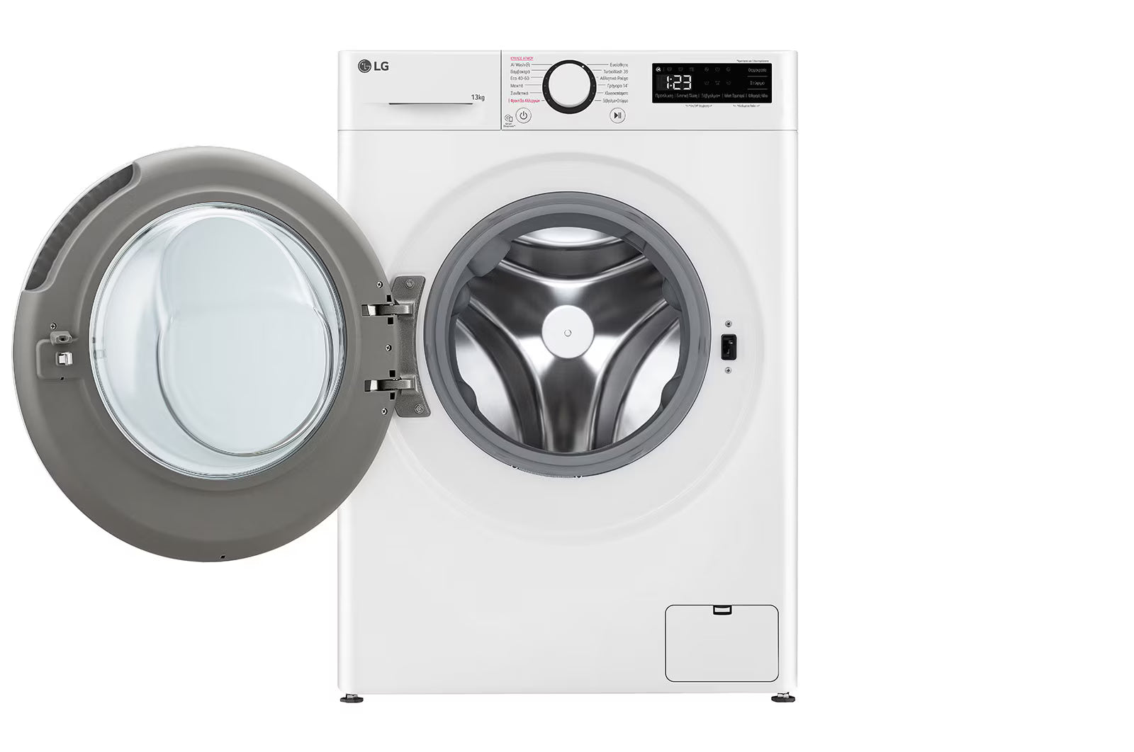 LG F4R5013TSWW Washing Machine 13kg, AI DD, Steam, TurboWash