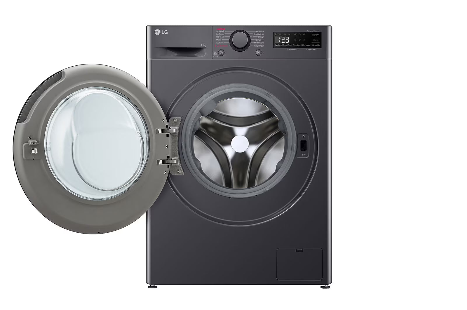 LG F4R5013TSMB Washing Machine 13kg, AI DD, Steam, TurboWash