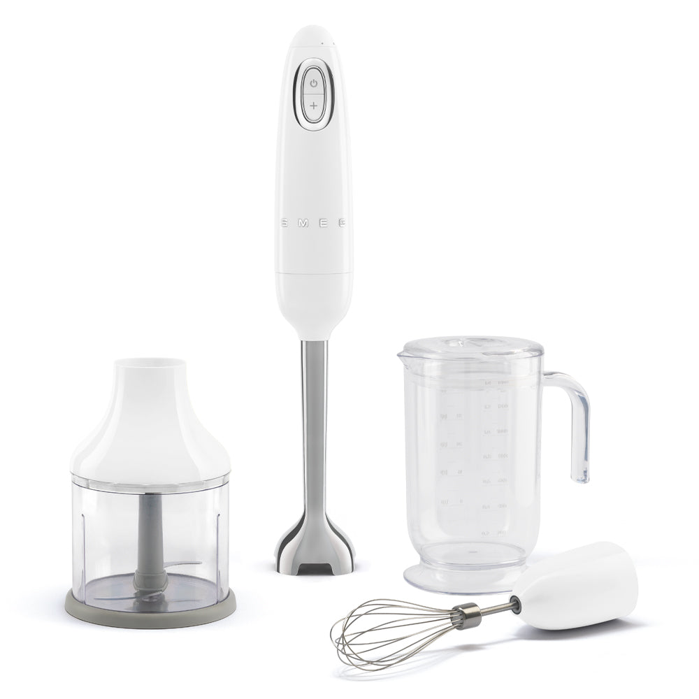 SMEG HBF03 Hand Blender with Accessories 50's Style Aesthetic