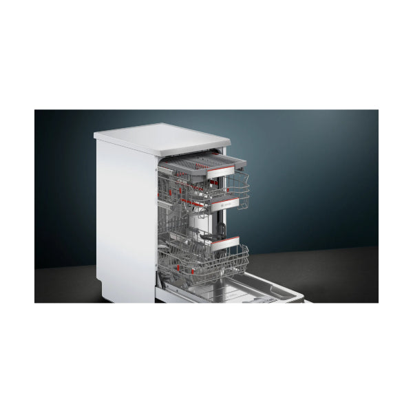 BOSCH SPS6YMI14E Series 6 Freestanding Dishwasher 45 cm Brushed Steel Anti-Fingerprint