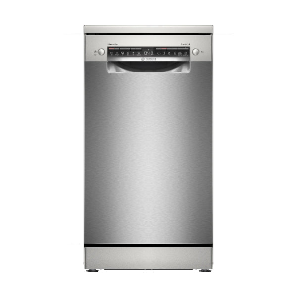 BOSCH SPS4EMI10E Series 4 Freestanding Dishwasher 45 cm Brushed Steel Anti-Fingerprint
