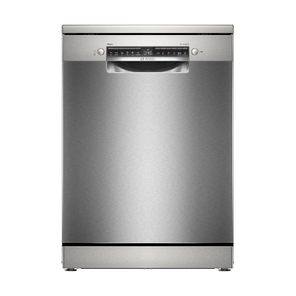 BOSCH SMS4HTI00E Series 4 Freestanding Dishwasher 60 cm Brushed Steel Anti-Fingerprint