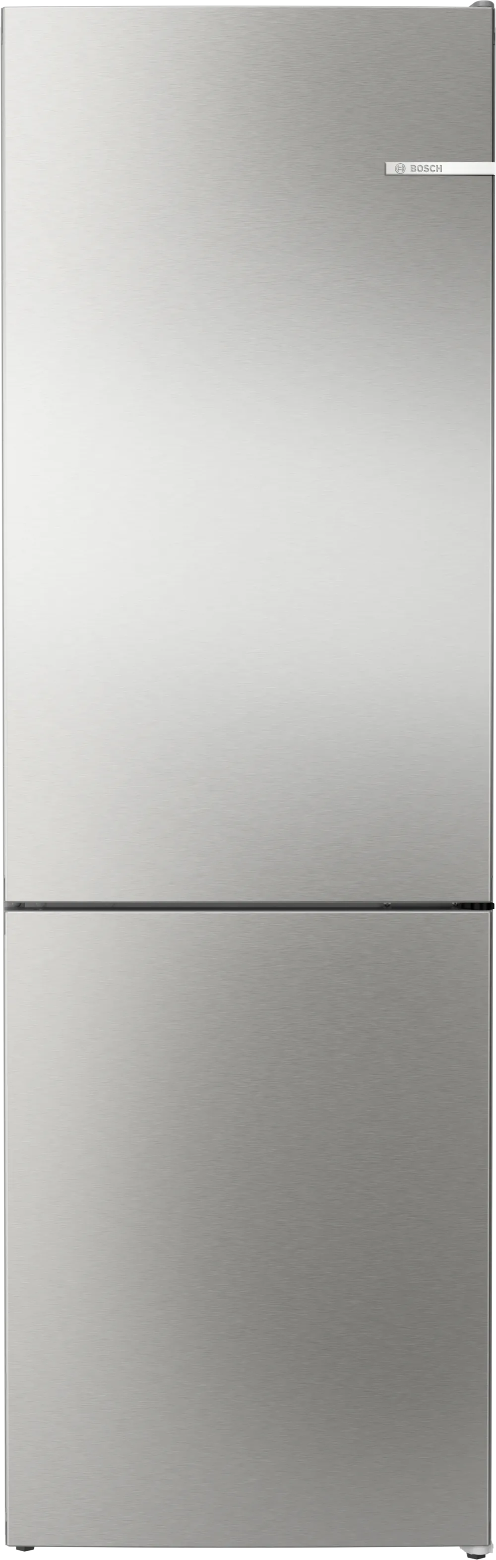 BOSCH KGN362IDF Series 4 Freestanding Bottom Mount Refrigerator 186 x 60 cm Brushed Steel Anti-Fingerprint, Total No Frost