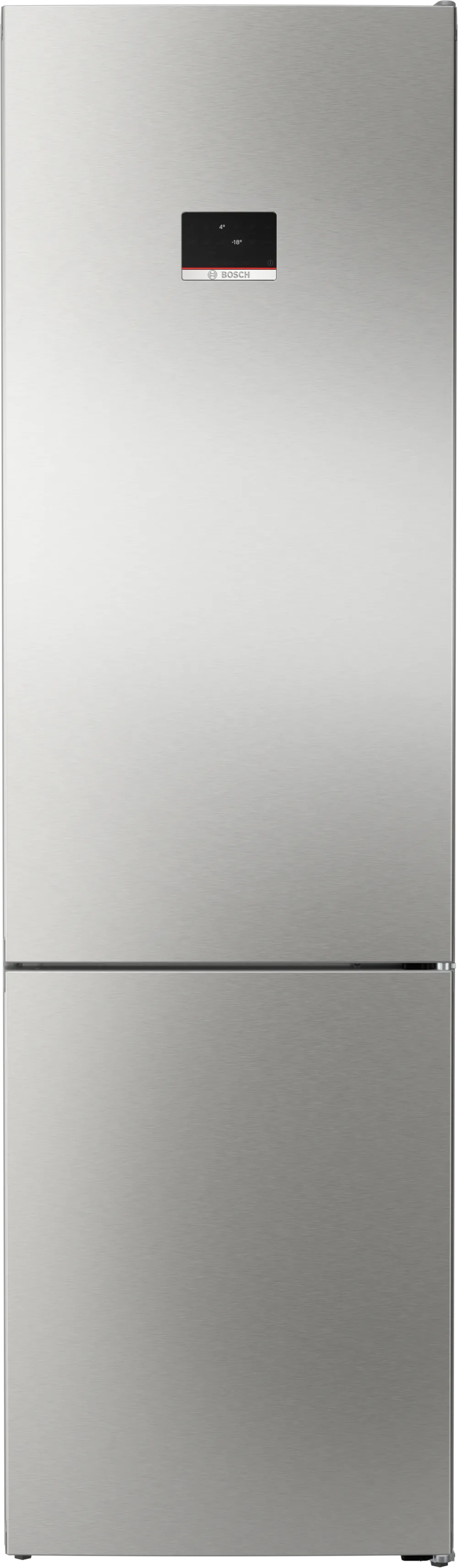 BOSCH KGN394ICF Series 6 Freestanding Bottom Mount Refrigerator 203 x 60 cm Brushed Steel Anti-Fingerprint, Total No Frost