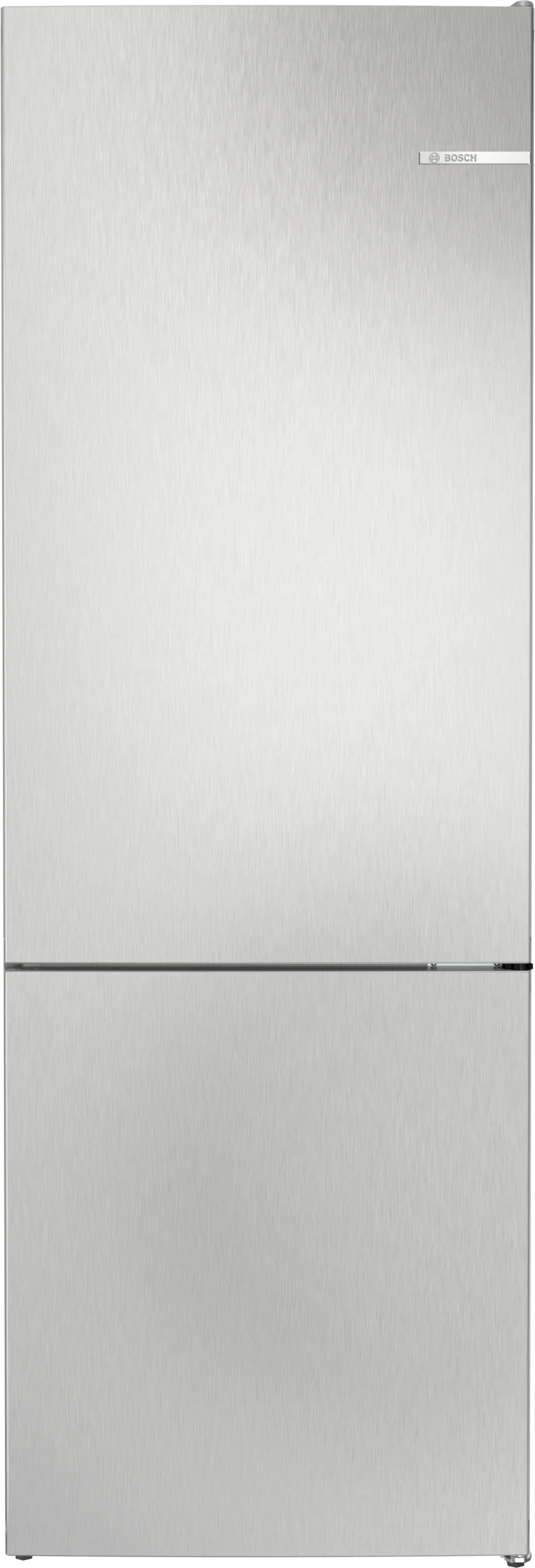 BOSCH KGN492LDF Series 4 Freestanding Bottom Mount Refrigerator 203 x 70 cm Metal Look, Total No Frost