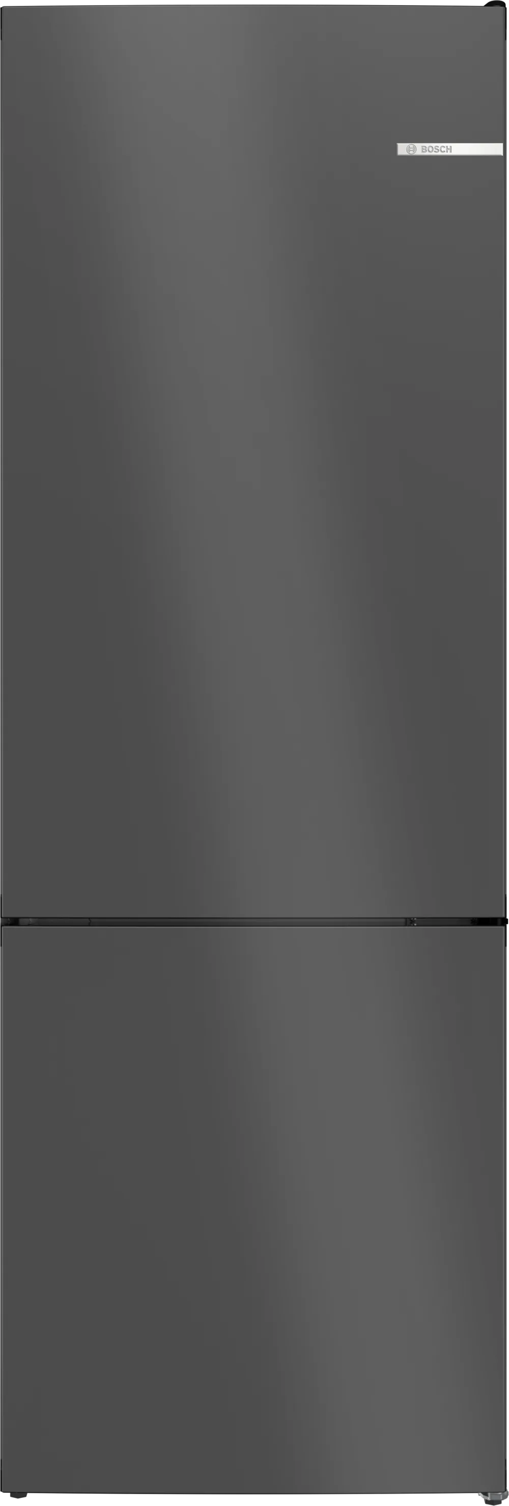 BOSCH KGN49OCAF Series 4 Freestanding Bottom Mount Refrigerator 203 x 70 cm Anthracite Steel, Green Collection, Total No Frost