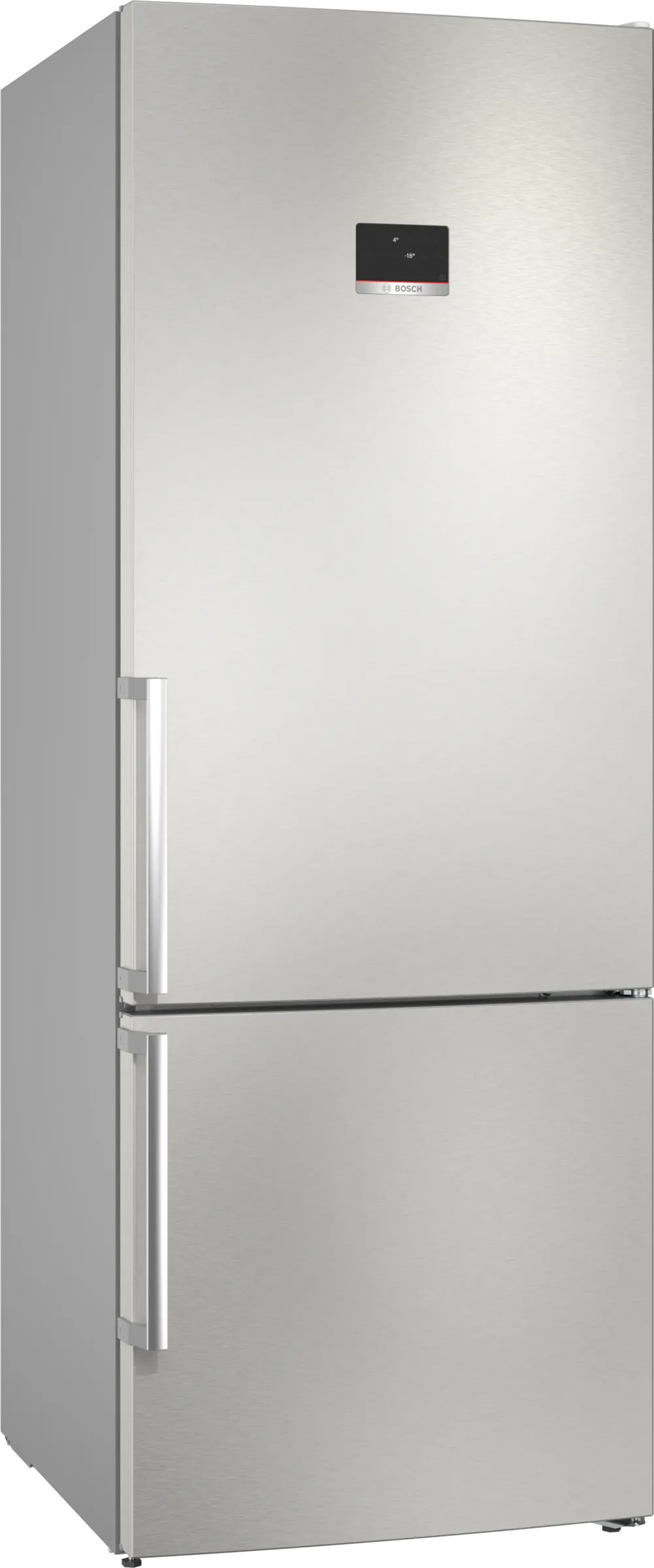 BOSCH KGN56XIER Series 4 Freestanding Bottom Mount Refrigerator 193 x 70 cm Brushed Steel Anti-Fingerprint, Total No Frost