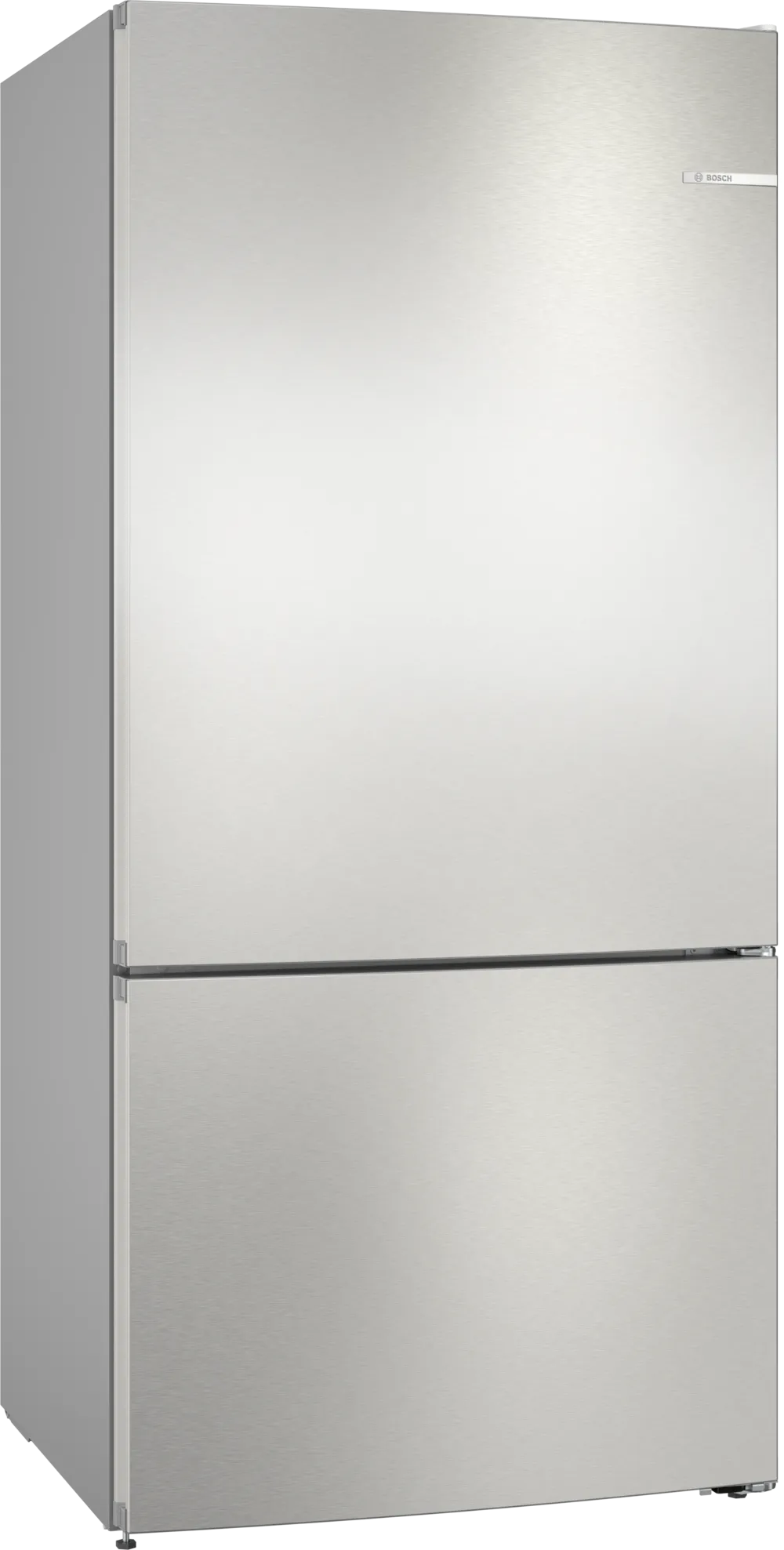 BOSCH KGN86VIEA Series 4 Freestanding Bottom Mount Refrigerator 186 x 86 cm Brushed Steel Anti-Fingerprint, Total No Frost