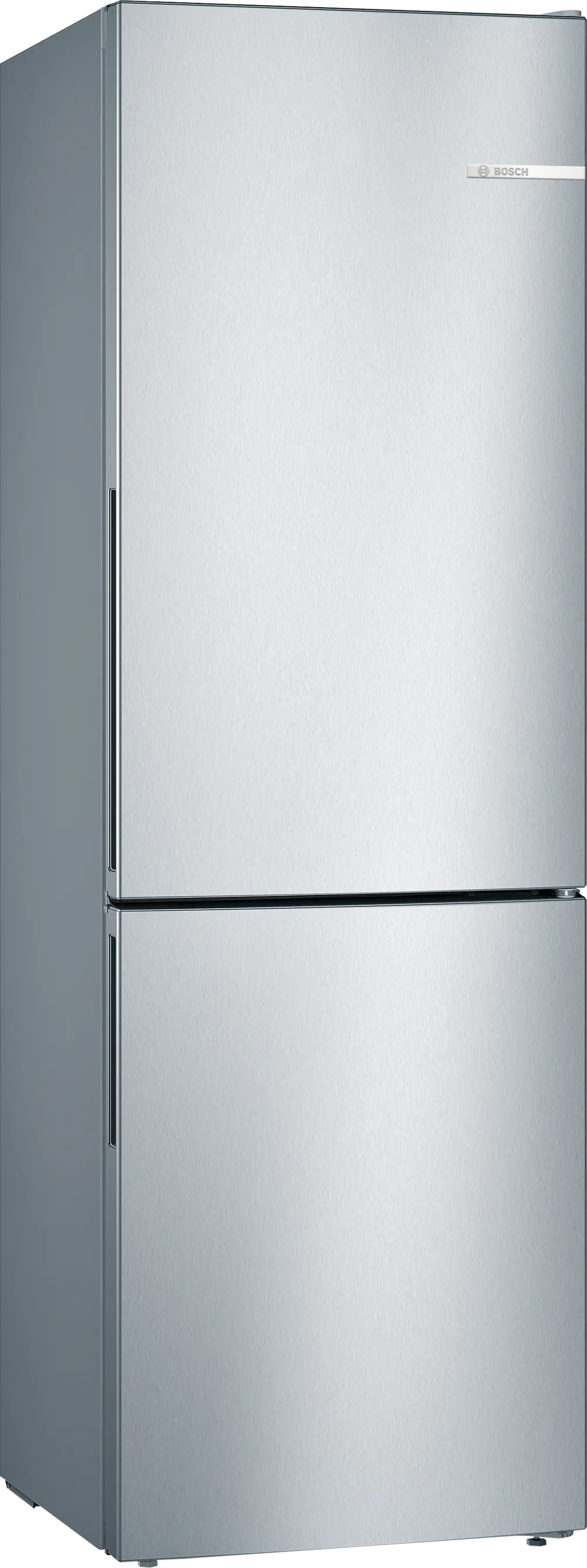 BOSCH KGV36VLEAS Series 4 Freestanding Bottom Mount Refrigerator 186 x 60 cm Metal Look