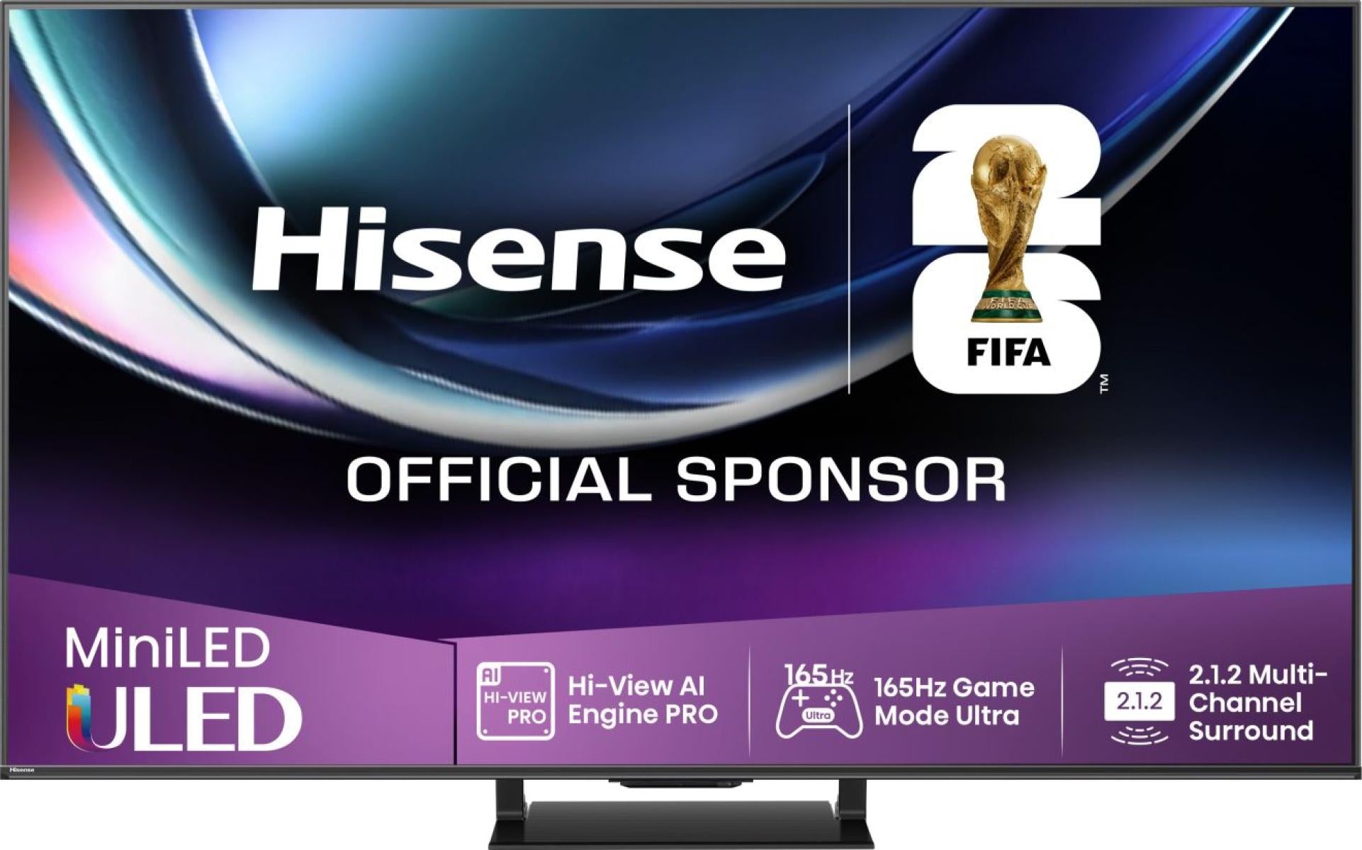 HISENSE -U7Q PRO 55"/75" U7Q PRO | ULED MiniLED Smart TV 4K 165 Hz