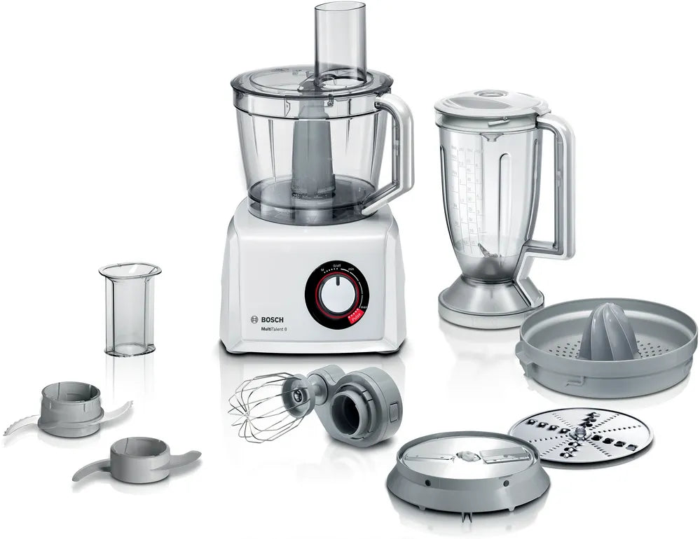 BOSCH MC812W620 Food Processor MultiTalent 8 1100 W White