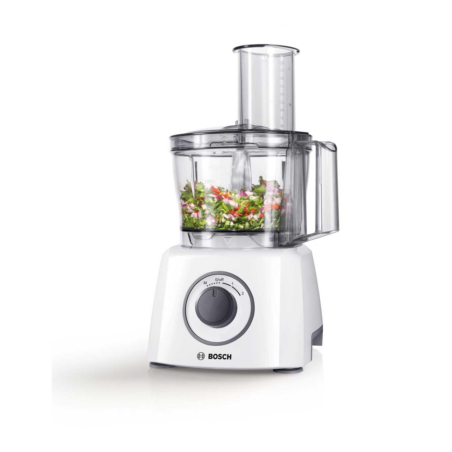 BOSCH MCM3100W Food Processor MultiTalent 3 800 W White