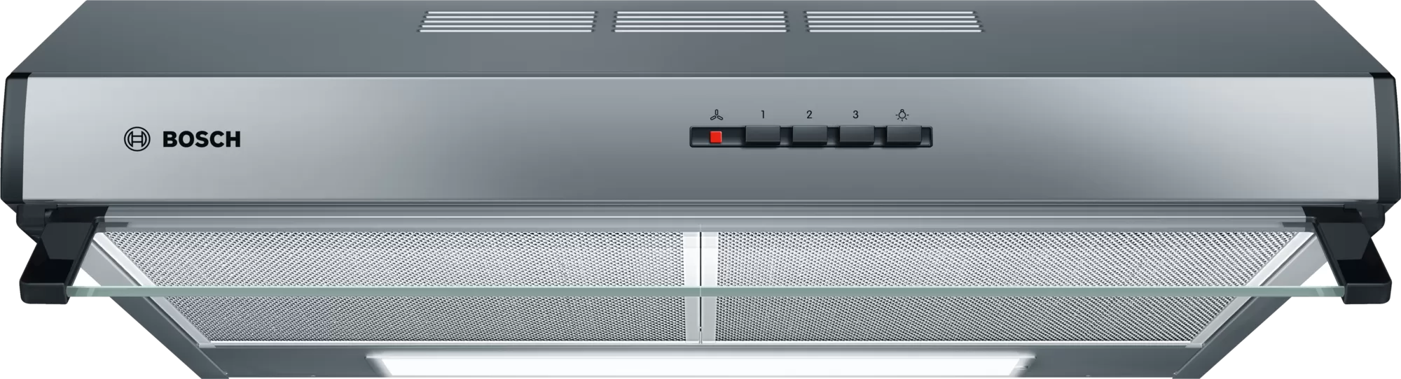 BOSCH DUL63CC50 Series 4 Built-In Canopy Cooker Hood 60 cm, Inox