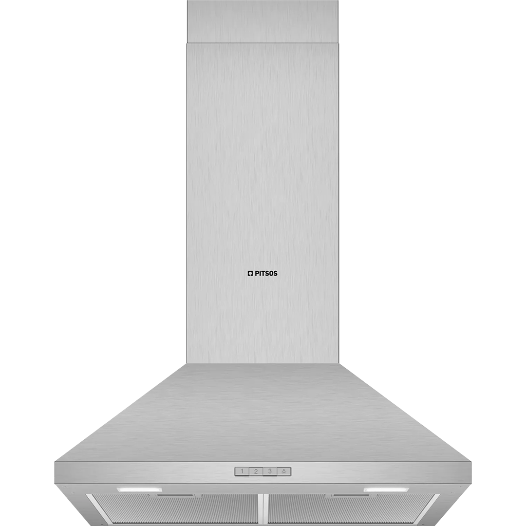 PITSOS PTP6D45G Chimney Hood 60 cm Inox