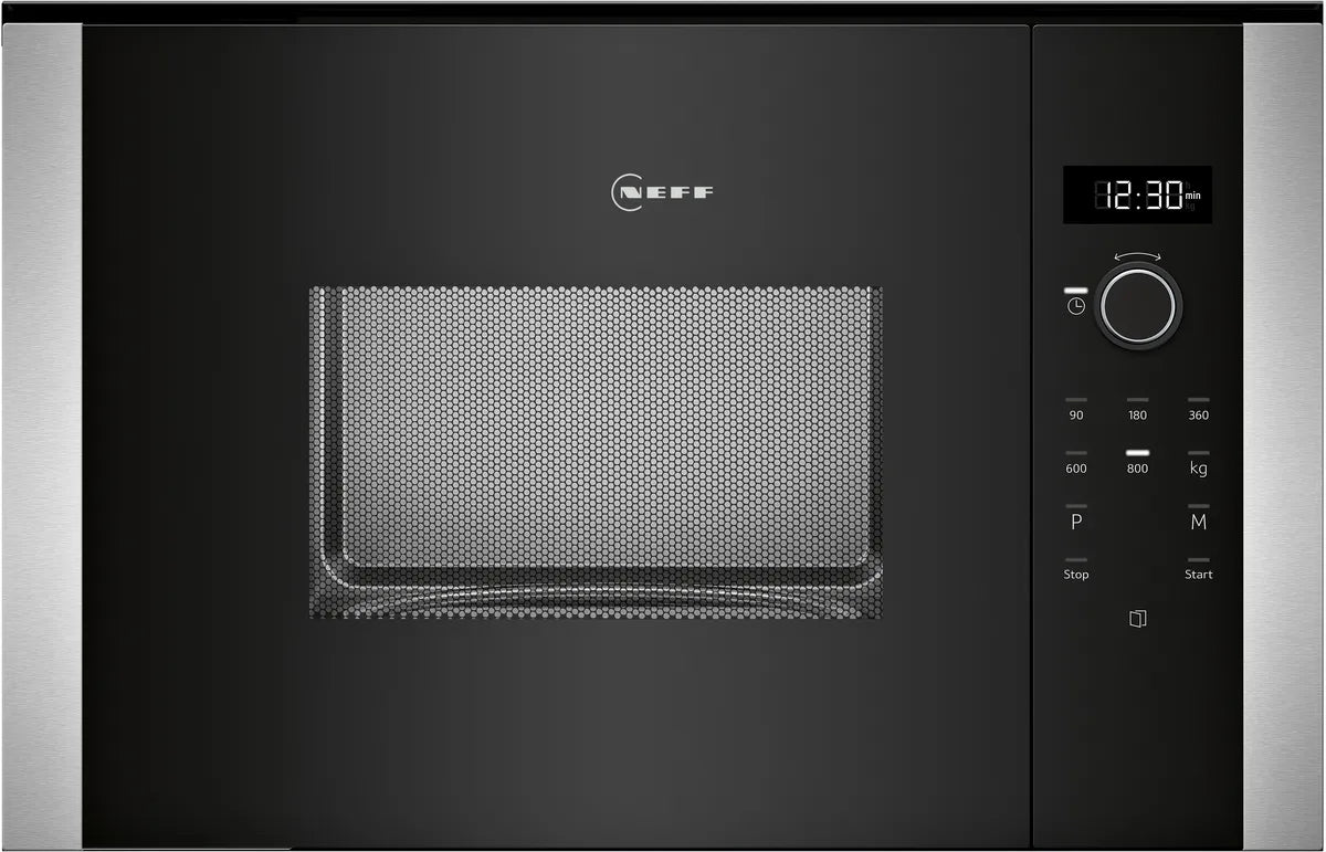 NEFF HLAWD23N1F N 50 Built-In Microwave Oven Black