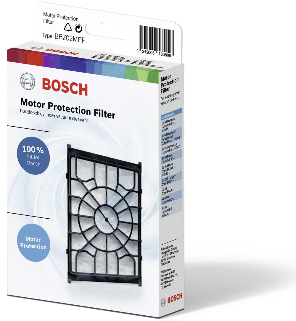 BOSCH BBZ02MPF/00579421 Motor protection filter