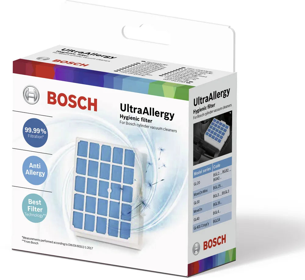 BOSCH BBZ156UF/00578861 UltraAllergy Hygiene Filter