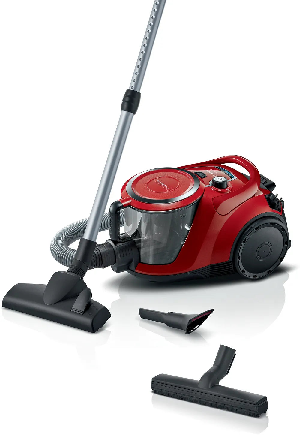 BOSCH BGC41Q69 Series 6 ProSilence Canister Vacuum Cleaner Red