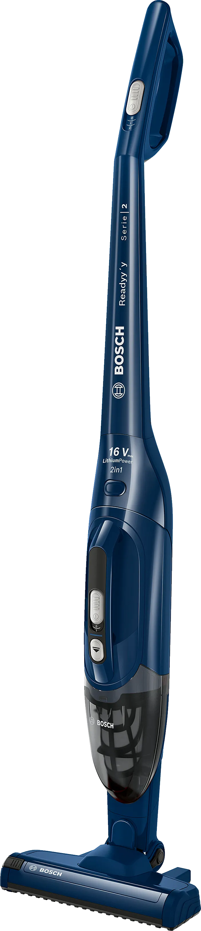 BOSCH BBHF216 Series 2 Readyy'y 16Vmax Rechargeable Vacuum Cleaner, Blue