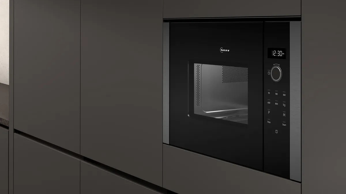 NEFF HLAWD23N1F N 50 Built-In Microwave Oven Black
