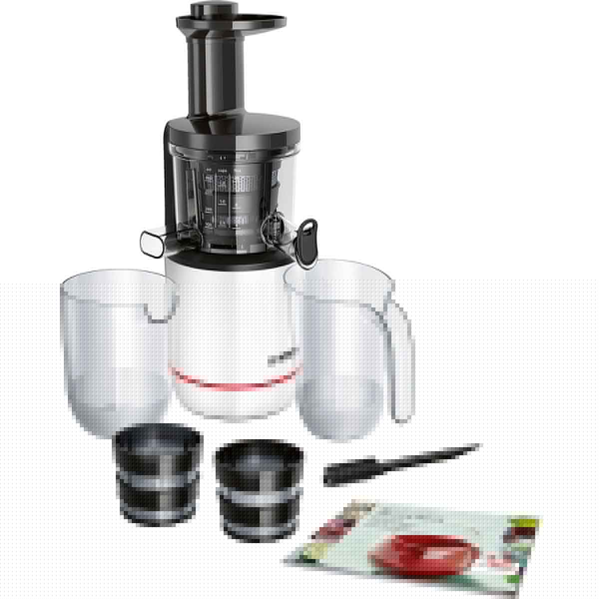 BOSCH MESM500W Slow Juicers VitaExtract 150 W White, Black