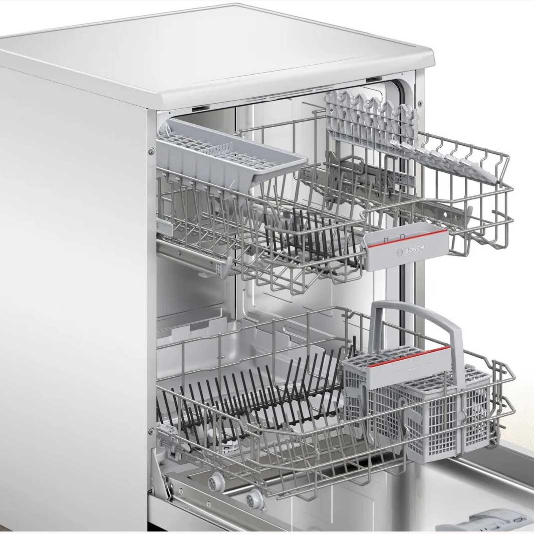 BOSCH SMS4HTW00E Series 4 Freestanding Dishwasher 60 cm White