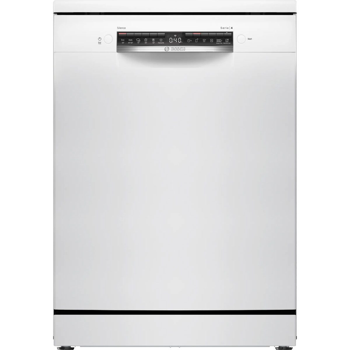 BOSCH SMS4HTW00E Series 4 Freestanding Dishwasher 60 cm White