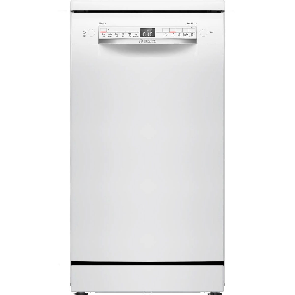 BOSCH SPS2HKW58E Series 2 Freestanding Dishwasher 45 cm White