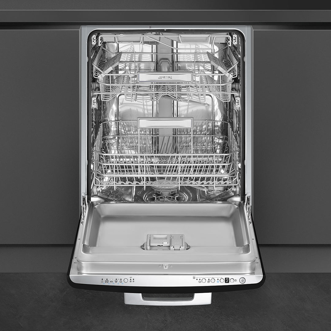 SMEG STFAB 50's Style Under Counter Built-In Dishwasher 60 cm