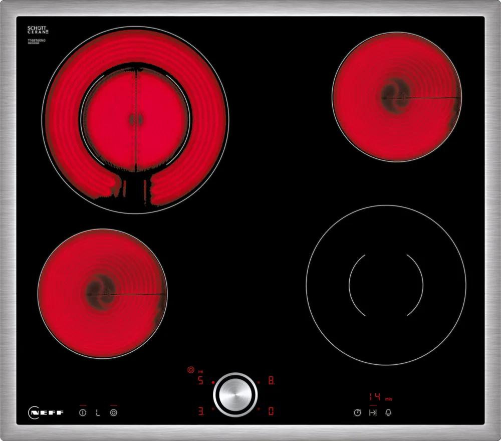 NEFF T16BT60N0 N 70 Built-In Electric Hobs 60 cm with Frame