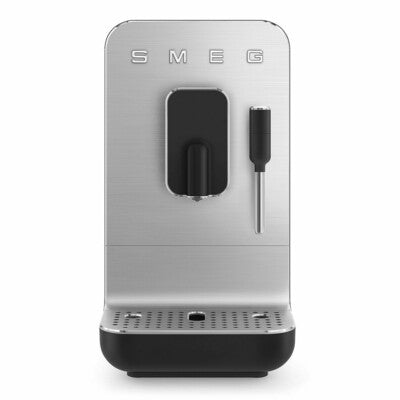 SMEG BCC02 50's Style Aesthetic Automatic Coffee Machine with Steam Wand