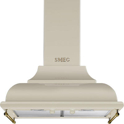 SMEG KC16 Cortina Aesthetic Built-In Wall Mounted Cooker Hood, 60 cm