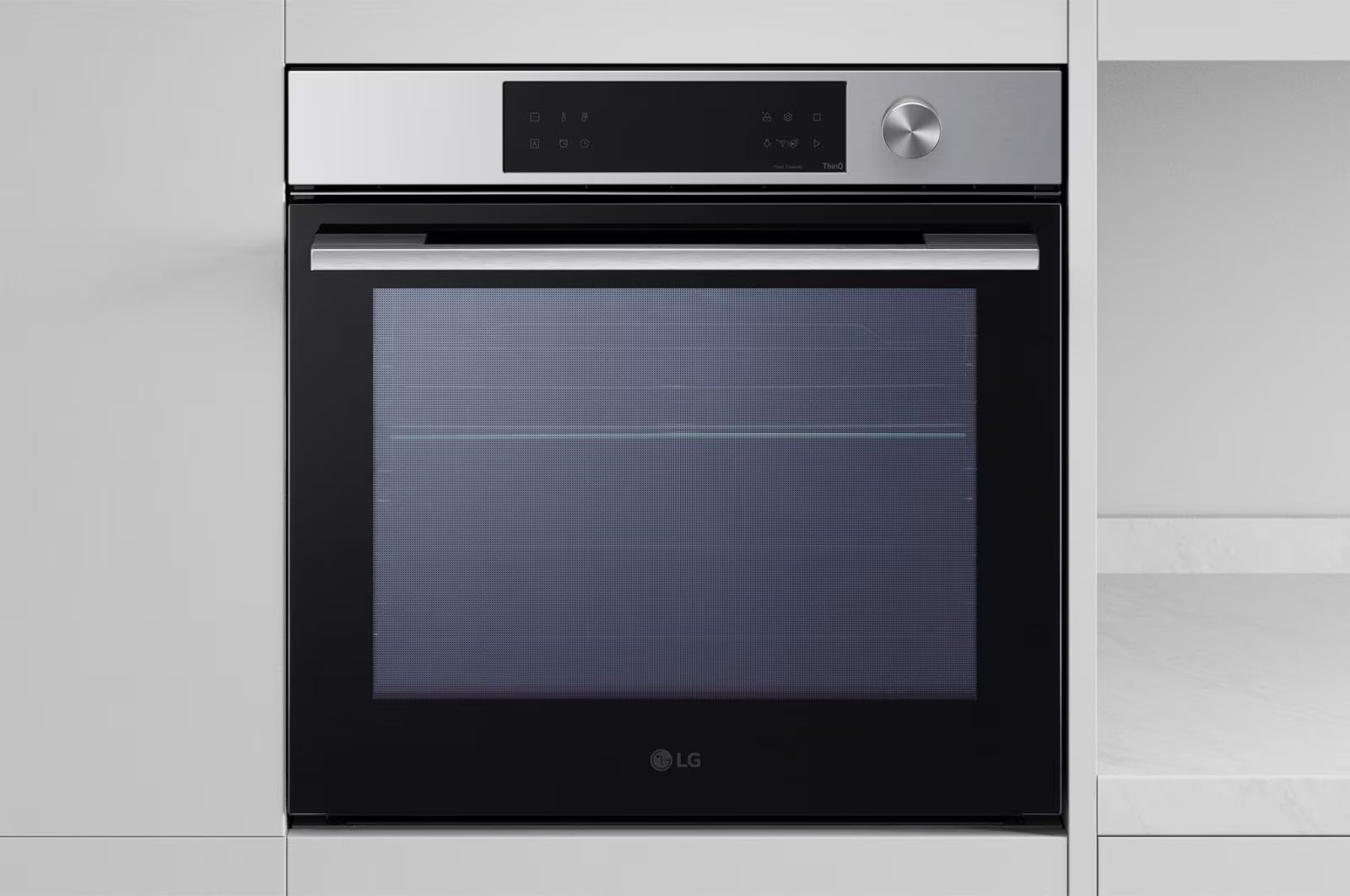 LG WS7D7631WB Built-In Oven with InstaView 76L, A+, Air Fry, Pyrolysis, Anthracite