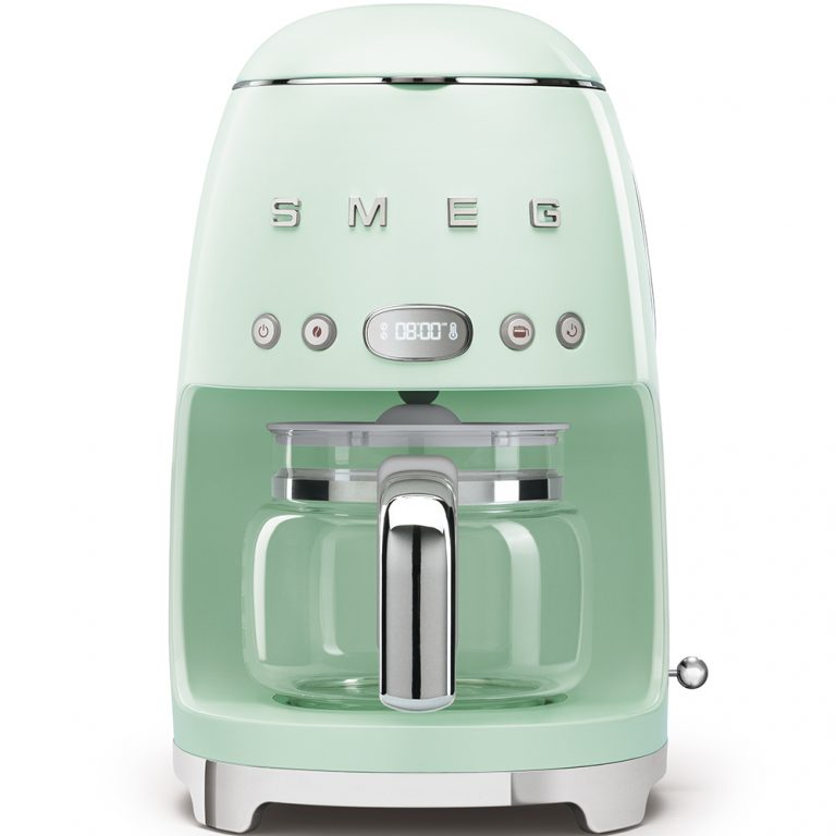 SMEG DCF02 50's Style Aesthetic Drip Coffee Machine, Black
