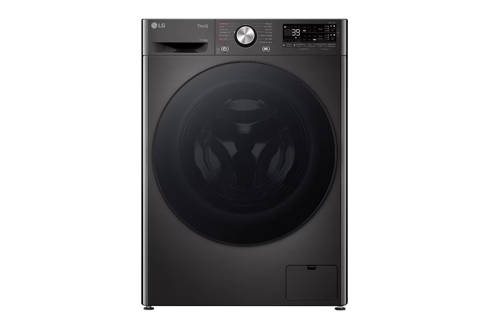 LG D4R7511TSBB LG Washer/Dryer 11/6kg TurboWash 360